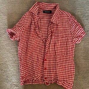 Reformation Linen Button Down